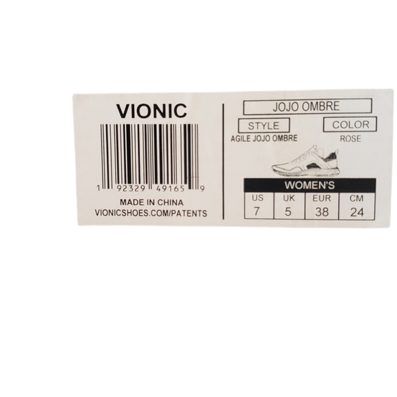 Vionic Jojo Ombre Comfort Sneakers - Picture 8 of 9